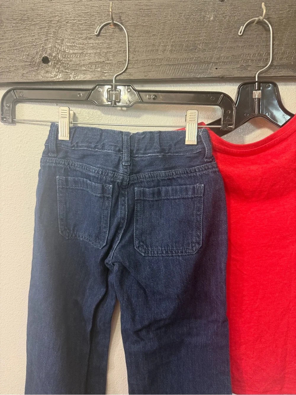 The Children's Place Jeans and Red 'Thing 1' Sequin Tee for Kids